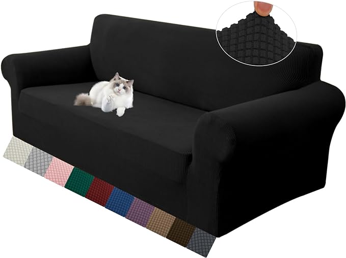 LURKA Stretch Loveseat Sofa Slipcovers 1 Piece Couch Covers by LURKA