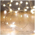 10Ft/30 LEDs Fairy,Starry , String Lights for Indoor&Outdoor Decoration Wedding Home Parties Christmas Holiday, Waterproof,Battery Operated.(Warm White)