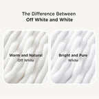 Bedsure Soft Throw Blanket for Couch Decor Gifts Bright White 50"x70" | - Image 8