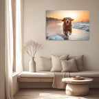 Personalized Photo Canvas Print Wall Art Custom Canvas Prints with Your Photo Customized Canvas Picture Frame Gifts for Pet Baby Family Mom Dad Men Women Couple Boyfriend Girlfriend