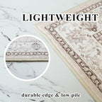 Washable 4x8 Hallway Runner Rug: Vintage 8ft Soft Runners - Image 6