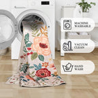 DUKINO 2x12 Washable Runner Rug, Non Slip Long Kitchen Runner Rug, Low Pile - Image 6