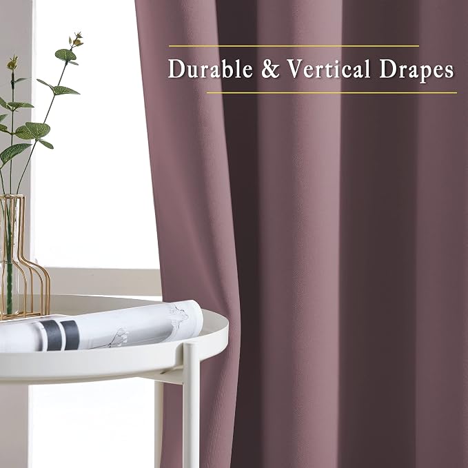 NICETOWN Living Room Blackout Curtains 120 inches Long - Image 5