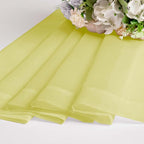 Short Lemon Sheer Curtains 36 Inch Length 2 Panels Set, Kitchen Tiers Curtains - Image 7