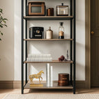 Decorative White Faux Leather Wooden Book Box for Home Decor, Cafe Table, and Bookshelf - Fashion Storage Box (YD-C105 L+S)