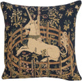 Charlotte Home Furnishings Decorative Pillow Covers for Couch 13X13 in Unicorn Throw Pillow Covers for Sofa Tapestry Square Pillow Cases for Bed Living Room Soft European Cotton Jacquard Woven