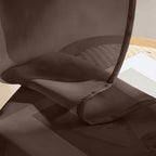 MIULEE Chocolate Sheer Curtains 90 Inches Long 4 Panels 42 x 90 Inches | Light - Image 7