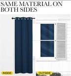 NICETOWN Window Curtain Panels, Thermal Insulated Solid Grommet Blackout - Image 6