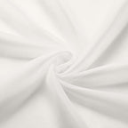 Kitchen Curtains 24 Inch Length Tier 2 Pieces, Ivory Sheer Curtain Solid Soft - Image 9