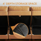 Faux Leather Modular Sofa, Module B