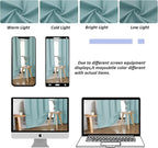 Simplebrand Ava Aqua Short Blackout Curtains - Image 9