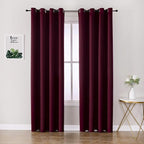 ChrisDowa Blackout Curtains for Bedroom and Living Room 102 Inches Long | 2 by ChrisDowa
