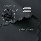 Adhesive Blackout Curtains- Self Stick Shades Window Blinds Curtains No Rod - Image 6