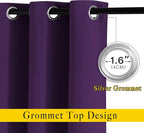NICETOWN Bedroom Blackout Curtains & Drapes - Image 2