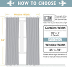 ChrisDowa Room Darkening Curtains - Image 5
