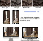 Simplebrand Ava Chocolate Short Blackout Curtains - Image 8