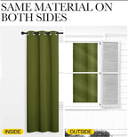 NICETOWN Window Curtain Panels, Christmas Window Decoration Thermal Insulated - Image 4