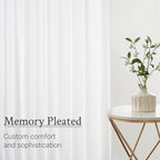 Topfinel Pinch Pleated 63 Inch Curtains 2 Panels - Image 5