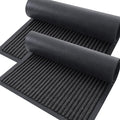 OLANLY 2-Pack Front Door Mats 71x23, Waterproof Heavy-Duty Doormats | Charcoal by OLANLY