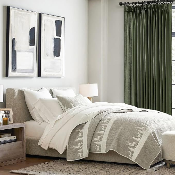 Topfinel 54 Inches Long Linen Curtains - Image 6