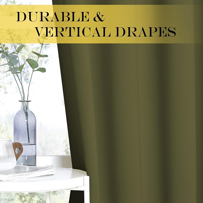 NICETOWN 66 Inch Long Blackout Curtains - Image 4