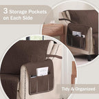 Quilted Recliner Chair Covers, Water-Repellent Recliner Slipcovers, Recliner - Image 4