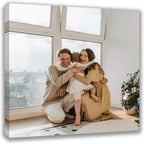 Custom Canvas Prints with Your Photos Custom Wall Art Personalized Canvas Pictures for Pet/Family Gifts for Mom/Men/Women (16''W x 16''H)