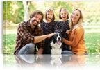 Custom Canvas Prints with Your Photos - Personalized Pictures Print, Customized Photo Gifts, Wall Art Poster Canvas Printing for Wedding, Family, Baby, Pets, Home Office Decor, Wrapped Frame 36x20