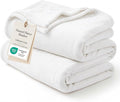 Bedsure GentleSoft Fleece Blanket California King White by Unknown