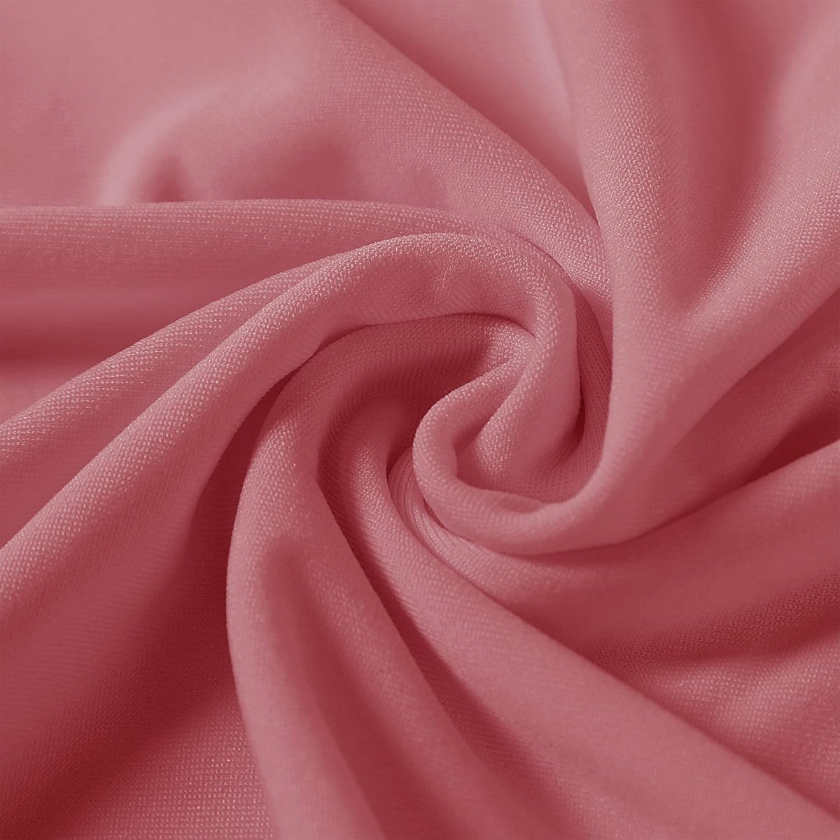 Spandex Chair Covers, 25PCS, Washable Protector for Living Room, Party, Banquet, Wedding, Hotel (Dusty Pink)