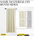 NICETOWN RV Blackout Curtains for Camper Windows, Kitchen Curtains, Short - Image 5