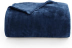 BEDELITE Fleece Blanket Soft Plush Full Bed Blanket Navy 84"x90" | Ultra Soft - Image 7