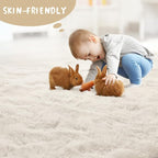 LOCHAS Area Rugs 10x14 Fluffy Living Room Carpets - Image 6