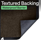 GORILLA GRIP Waterproof Traffic Guard Door Mat, Indoor Outdoor Heavy Duty - Image 6