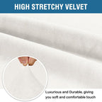 H.VERSAILTEX Velvet Stretch Individual Chaise Cover Sectional Couch Covers - Image 5