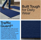 GORILLA GRIP Waterproof Traffic Guard Door Mat, 2 Pack Indoor Outdoor Durable - Image 3