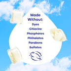 Dropps Odor & Stain Biobased Power Laundry Detergent Pods, Lavender Meadow(140 Count) - HE Compatible Laundry Pods for Fresh Clothes - Washing Detergent Soap Supplies & Recyclable Packaging