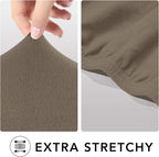 PureFit Stretch Couch Covers for Sofa Large Sofa Slipcovers Natural | 1-Piece - Image 4
