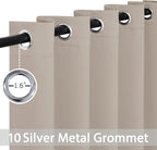 Yakamok Curtain, Wide Thermal Blackout Panel, Sliding Door, 70 x 84, 1 Panel | - Image 3