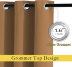 NICETOWN Blackout 78 inch Curtains - Image 2