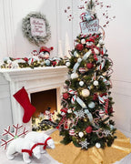 Tree Skirt 48 Inch Gold Christmas Tree Skirt Sequin Tree Skirt for 6ft Tree Glitter Gold Christmas Decorations