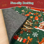 2x5 Christmas Runner Rug for Hallway - Image 4