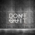 Don't Quit LED Neon Sign for Wall Decor, DO IT Neon Lights Party Decorations, USB Powered Switch Lighting Adjustable for Office, Gym, Man Cave, Gamer Room Decor
