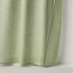 MIULEE Sage Green Kitchen Curtain 36 Inch Length 2 Panels Farmhouse | Textured - Image 7