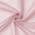 Blush Sheer Curtains 84 Inches Long 2 Panels Set - Image 9