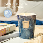 M&SENSE Ocean Breeze Scented Candles for Home, 3-Wick Highly Scented Jar Candles, 35 Oz 150 Hours Long Lasting Burning Candles Gifts for Women, Relaxing Aromatherapy Candle for Stress Relief