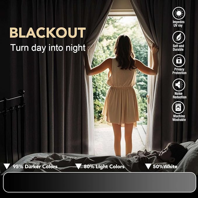 H.VERSAILTEX Holiday Decor Thermal Insulated Blackout Curtains - Image 7