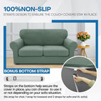 XINEAGE New 4 Pieces Couch Covers - Image 7