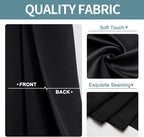 ChrisDowa Blackout Curtains for Bedroom 4 Panels Set, 42 x 63 - Image 3