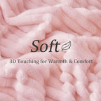BEDELITE Ribbed Twin Blanket for Couch & Bed, Warm Yet Lightweight, Ribbed - Image 5